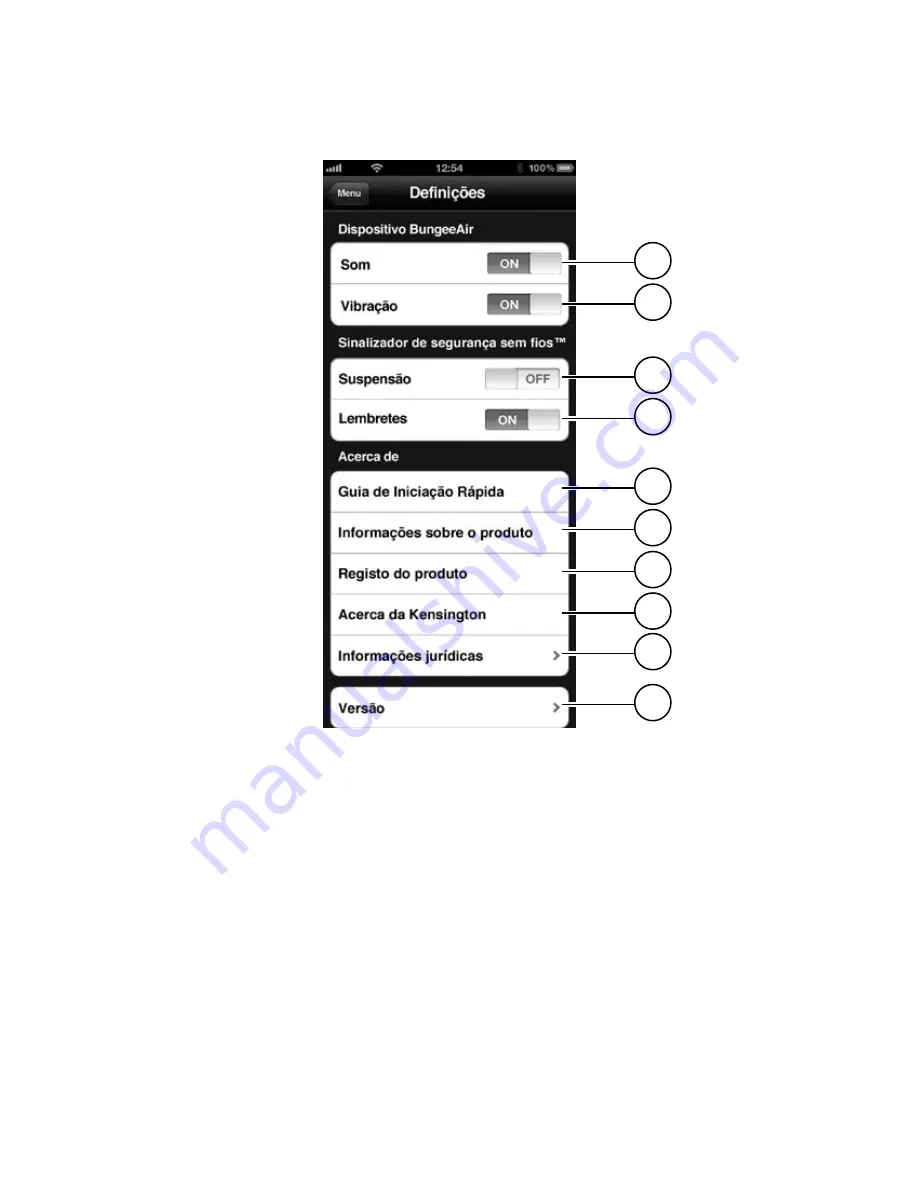 Kensington PowerGuard with BungeeAir Quick Start Manual Download Page 85