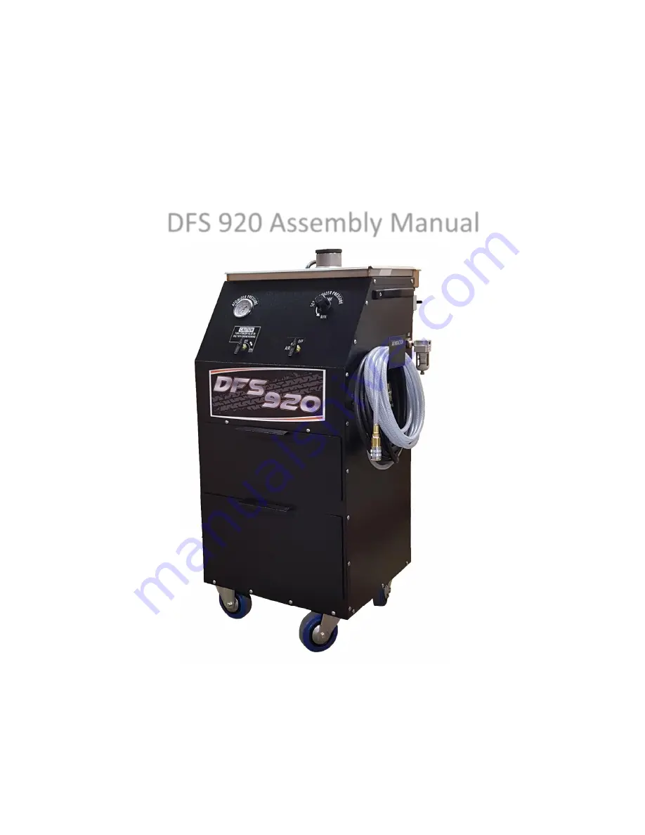 Kenvo DFS 920 Assembly Manual Download Page 1