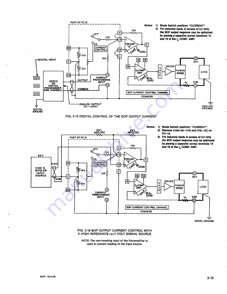 KEPCO BOP 100-1 Operator'S Manual Download Page 47