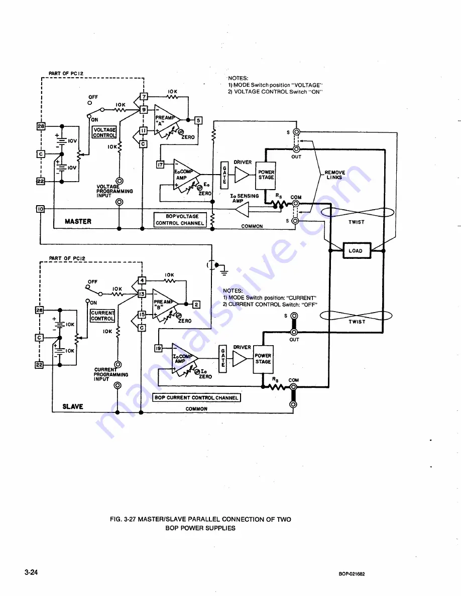 KEPCO BOP 100-1 Operator'S Manual Download Page 56