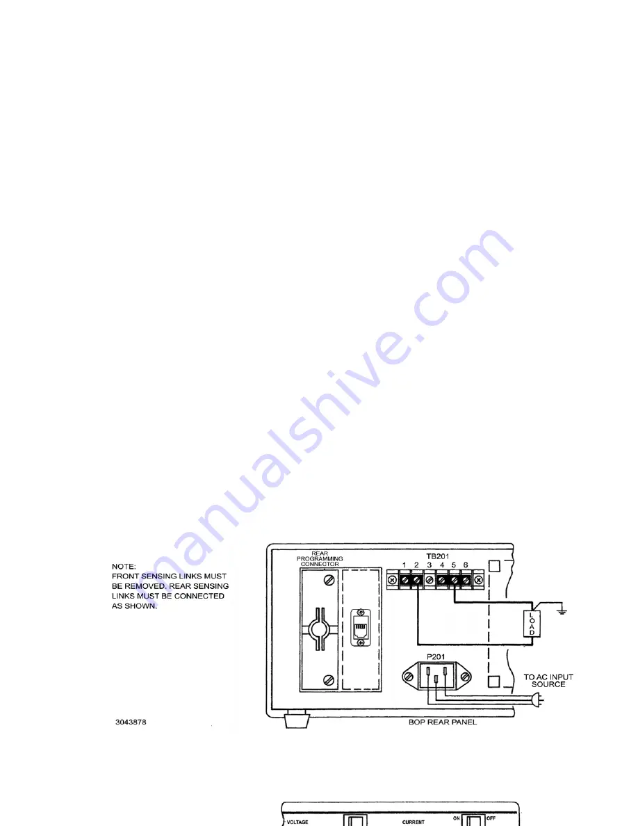 KEPCO BOP 5-20DL Operator'S Manual Download Page 33