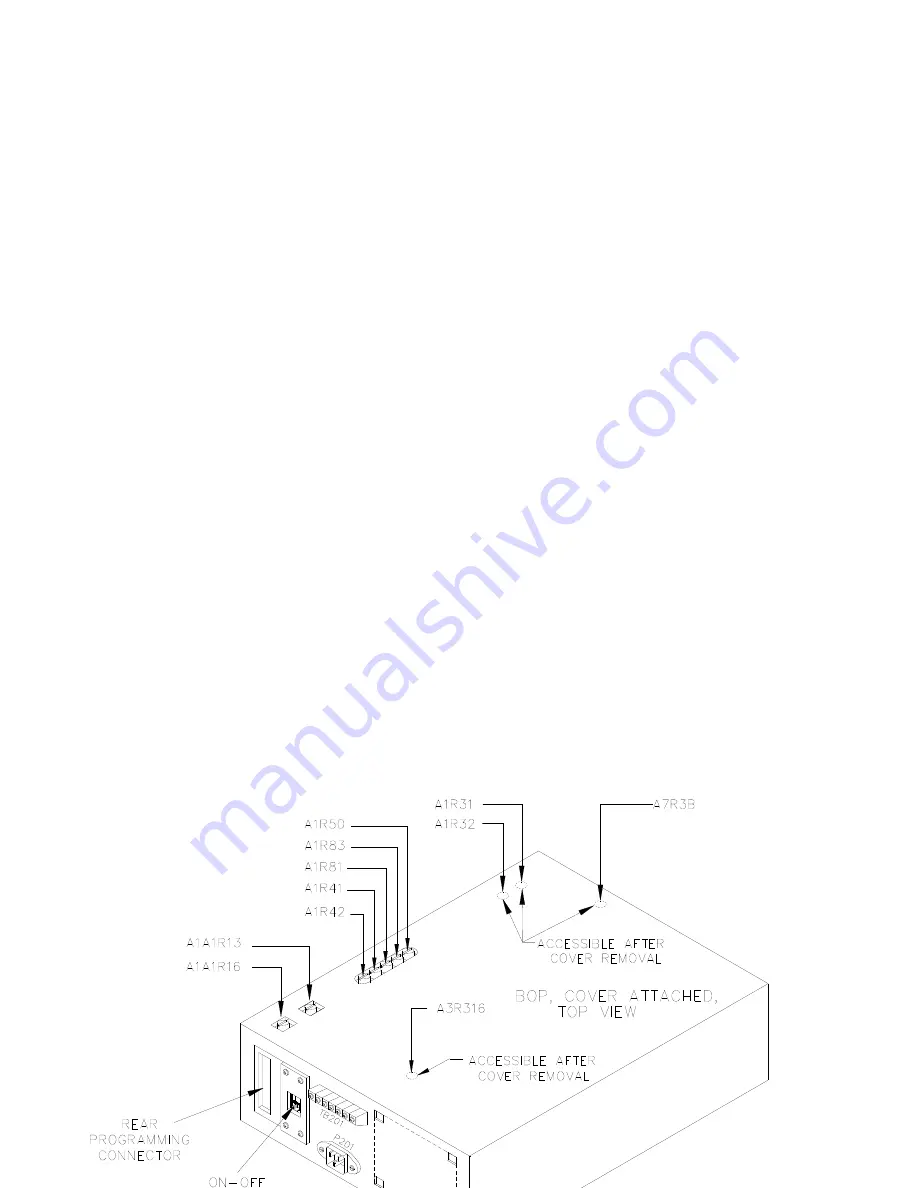 KEPCO BOP 5-20DL Operator'S Manual Download Page 66