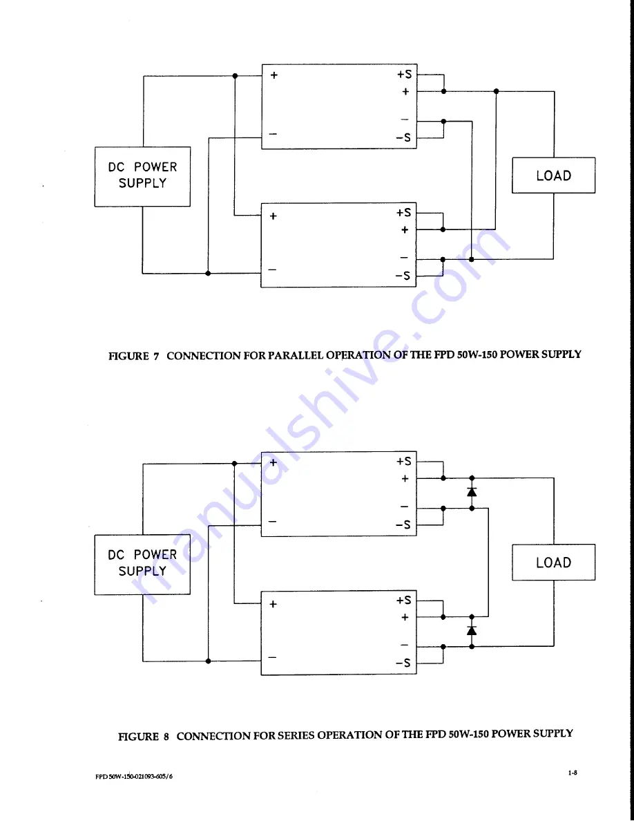 KEPCO FPD 50W-150V Operator'S Manual Download Page 10