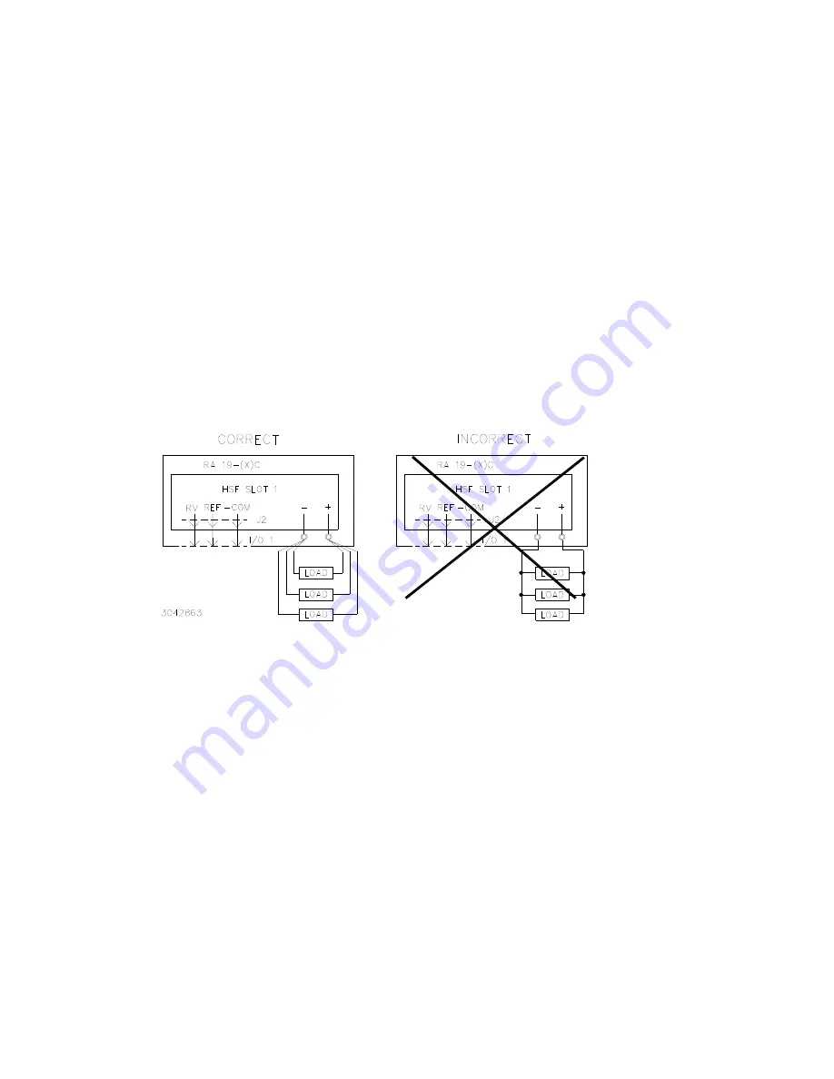 KEPCO HSF 24-50A Operator'S Manual Download Page 12