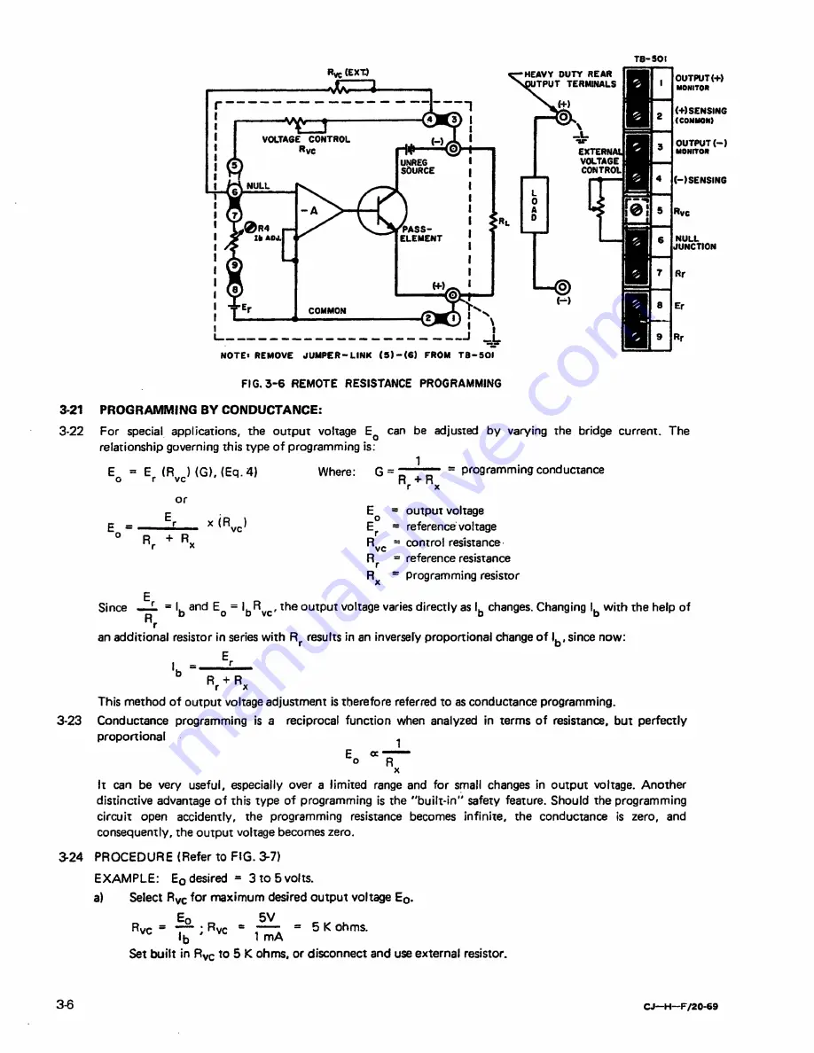 KEPCO JQE 100-2.5 Operator'S Manual Download Page 28