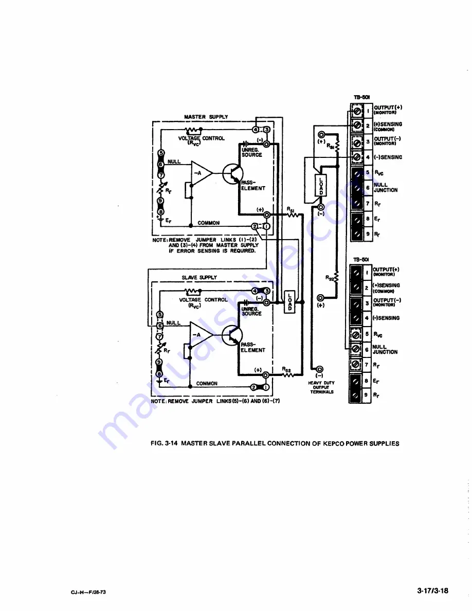 KEPCO JQE 100-2.5 Operator'S Manual Download Page 39