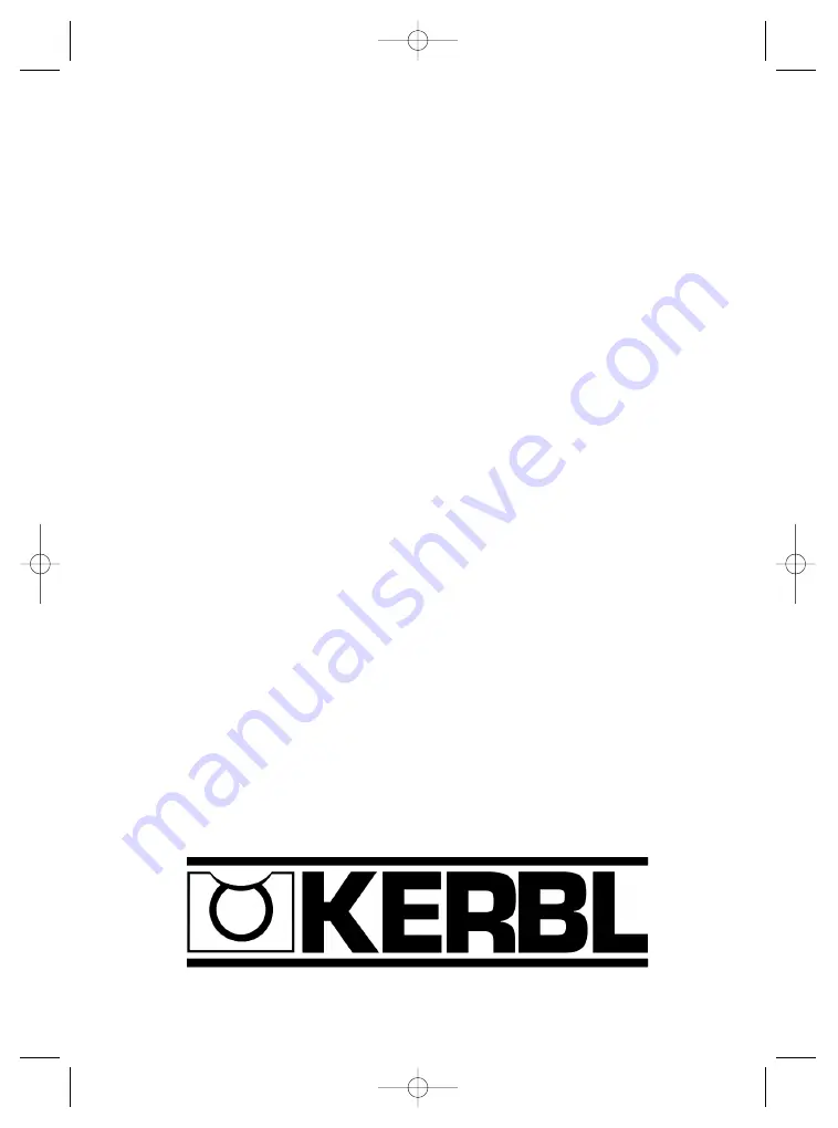 Kerbl CowCleaner Operating Instructions Manual Download Page 44