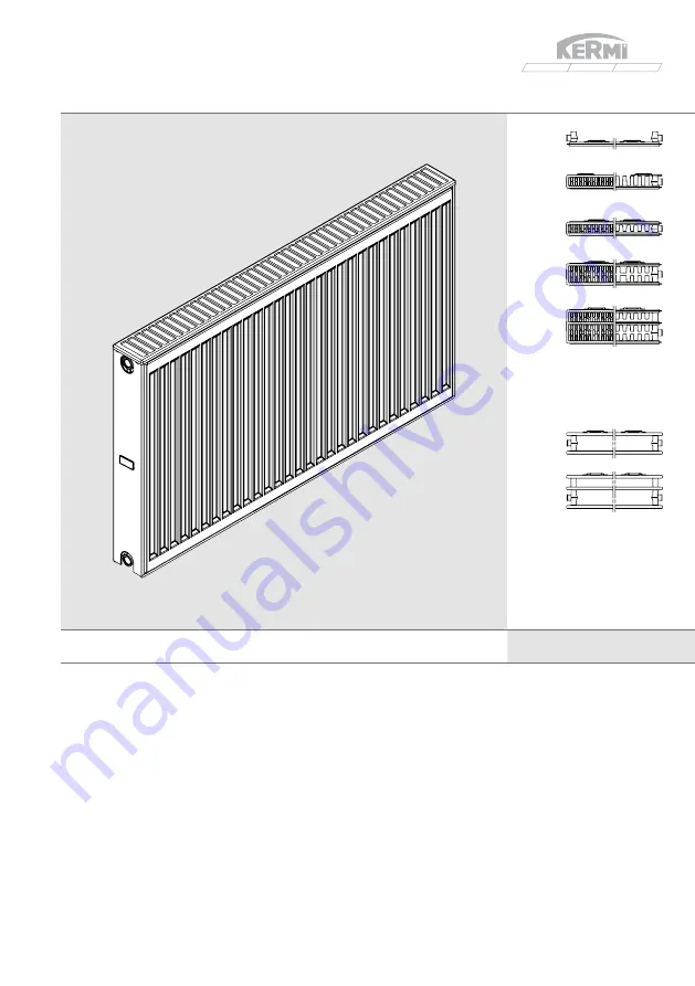 Kermi 6907562 Use And Installation Instructions Download Page 1