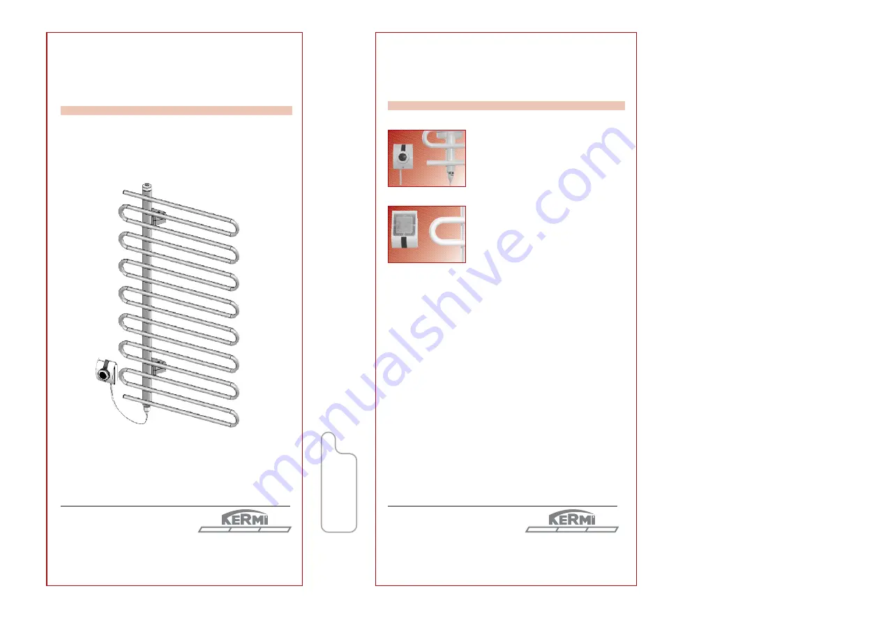 Kermi ICARO-E Instructions For Installation Manual Download Page 1