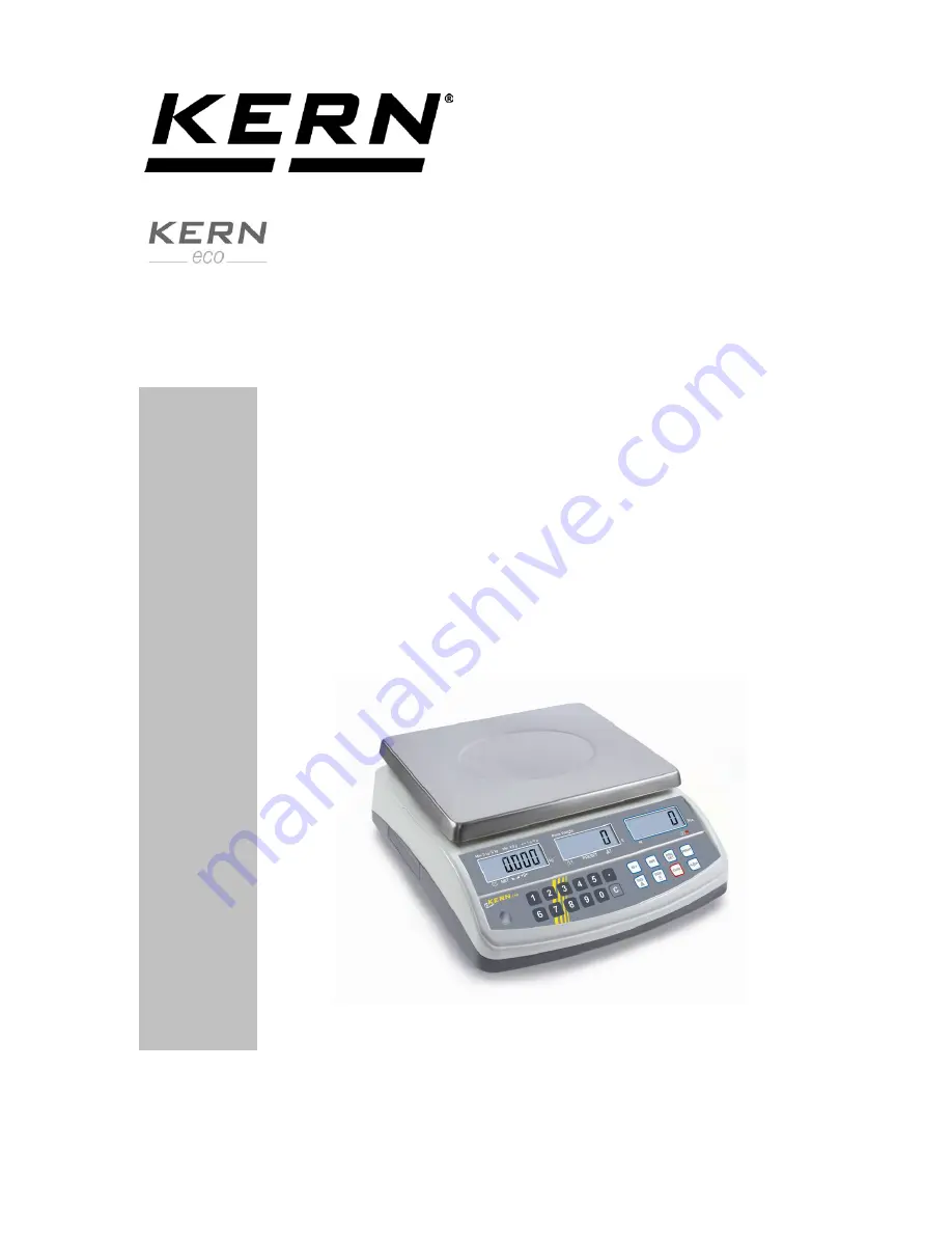 KERN CPB-DM Instruction Manual Download Page 1