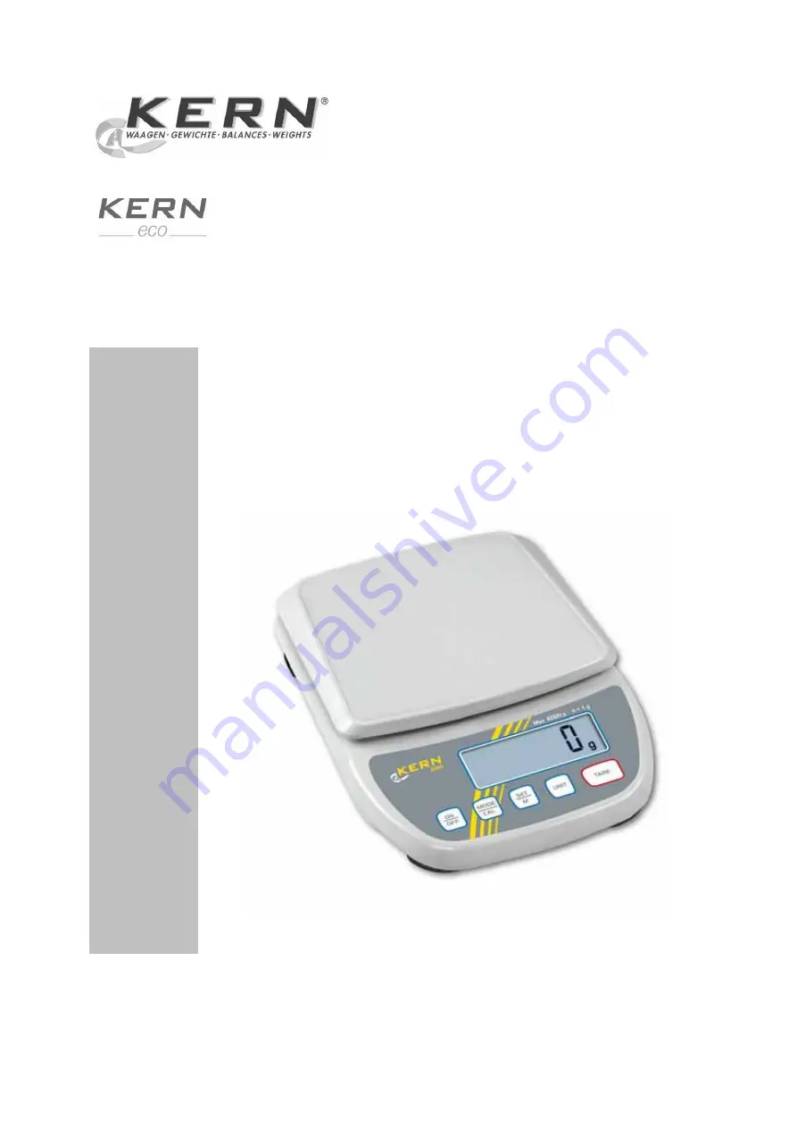 KERN EMS 12K0.1 Instruction Manual Download Page 100