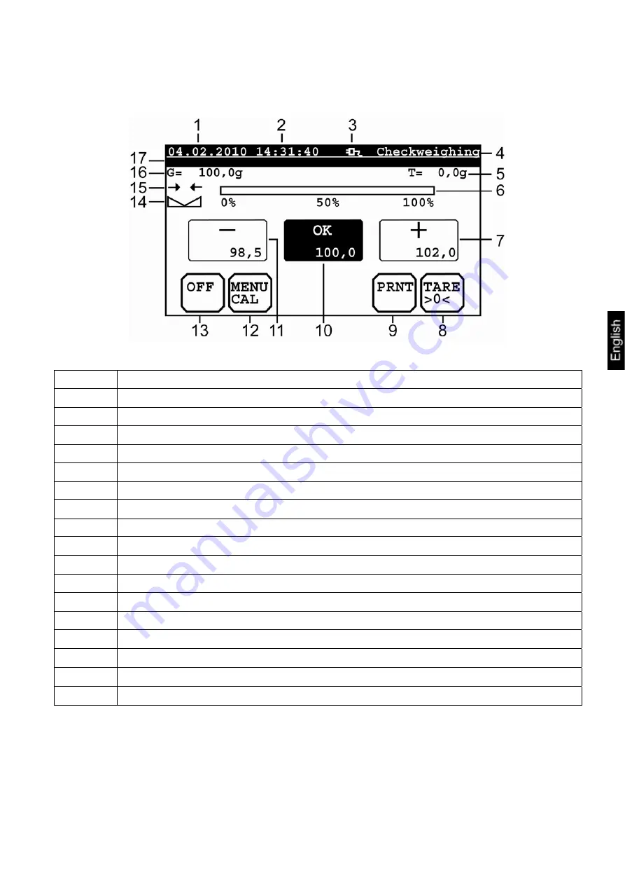 KERN FKT 12K0.05 Operating Instructions Manual Download Page 47