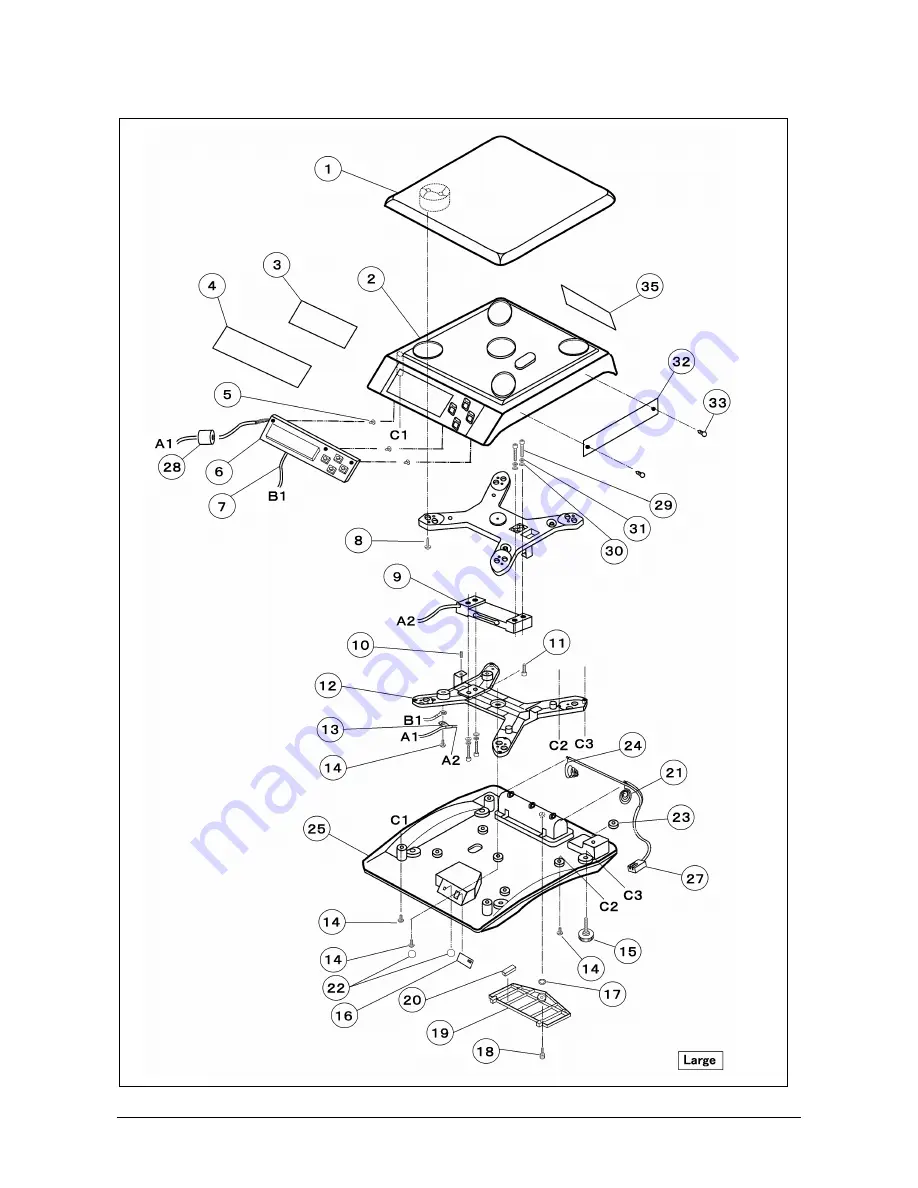 KERN GAB 15K5DM Service Manual Download Page 17