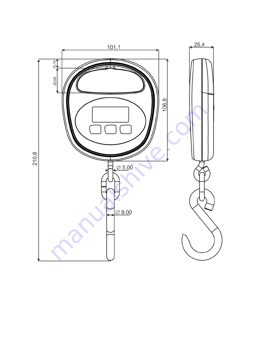 KERN HDB 10K-2XL Operating Manual Download Page 7