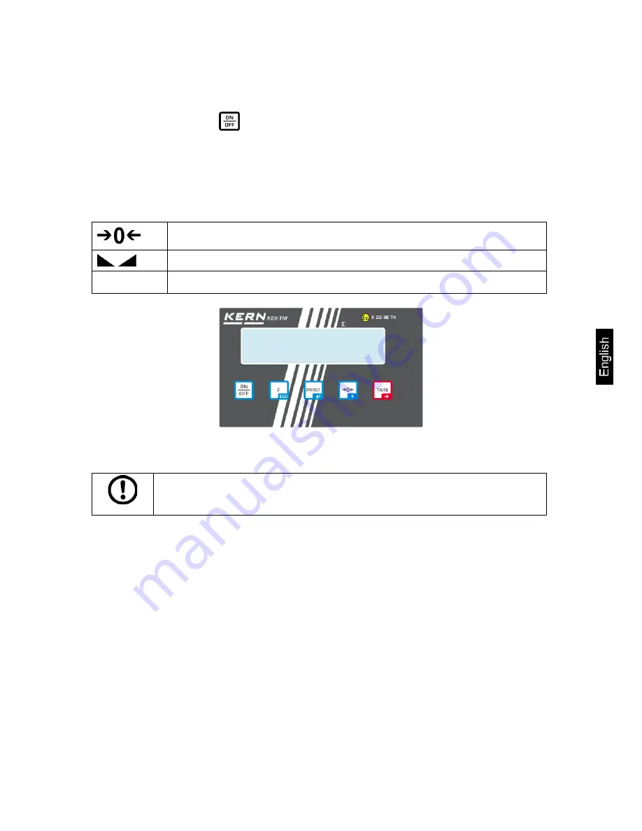 KERN IEX Operating Manual Download Page 11