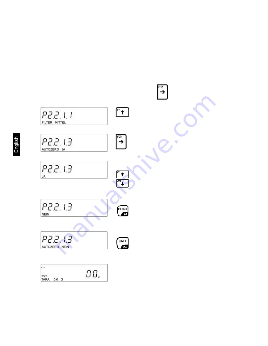 KERN ILJ 25K-4CM Operating Manual Download Page 42