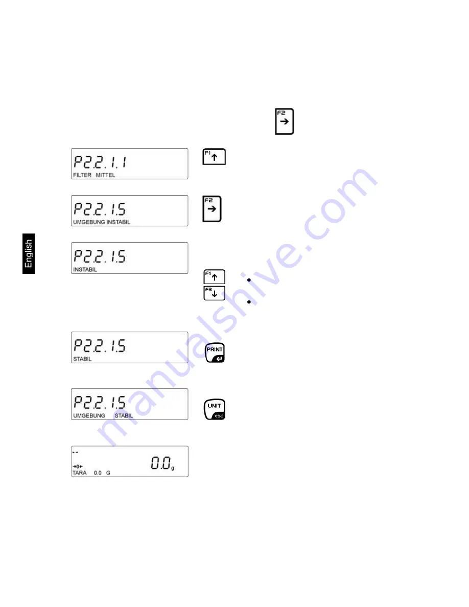 KERN ILJ 25K-4CM Operating Manual Download Page 44