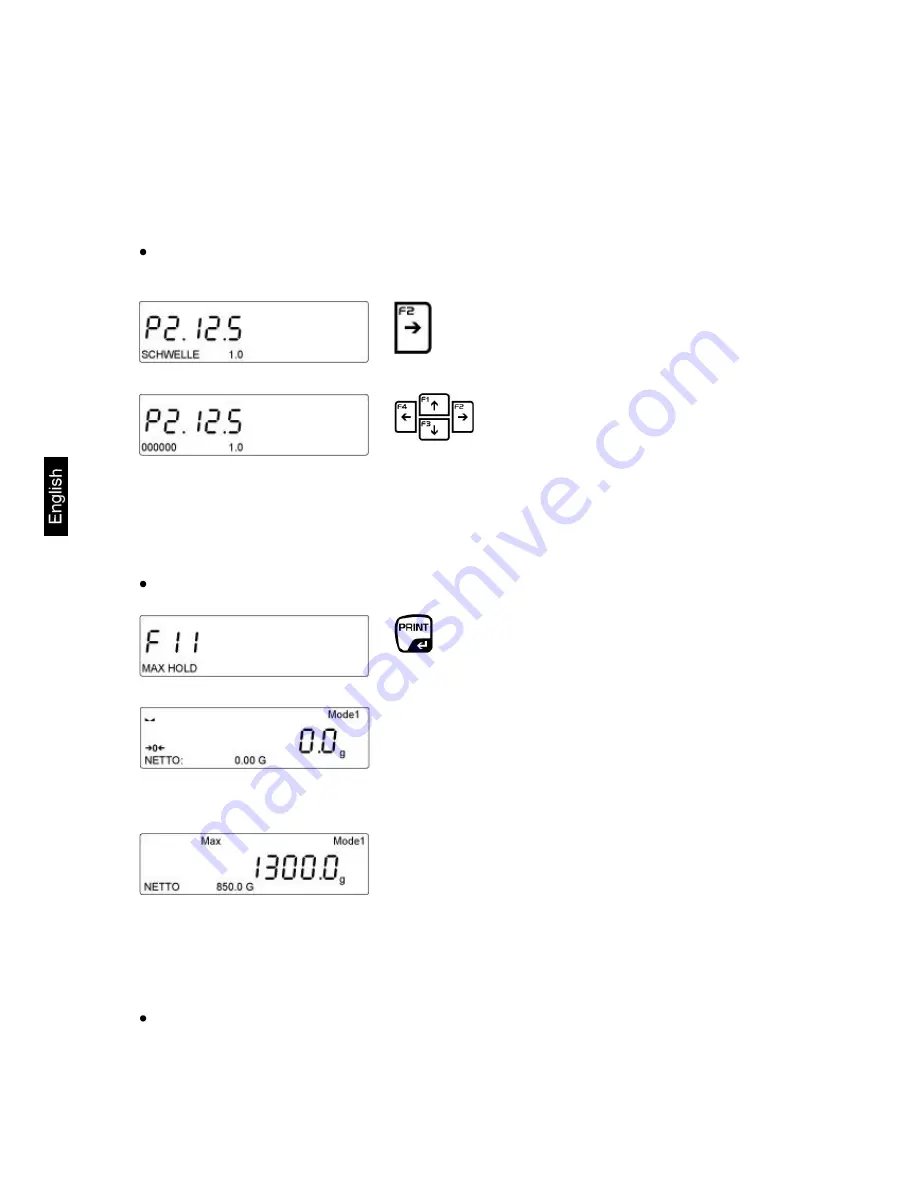 KERN ILJ 25K-4CM Operating Manual Download Page 72