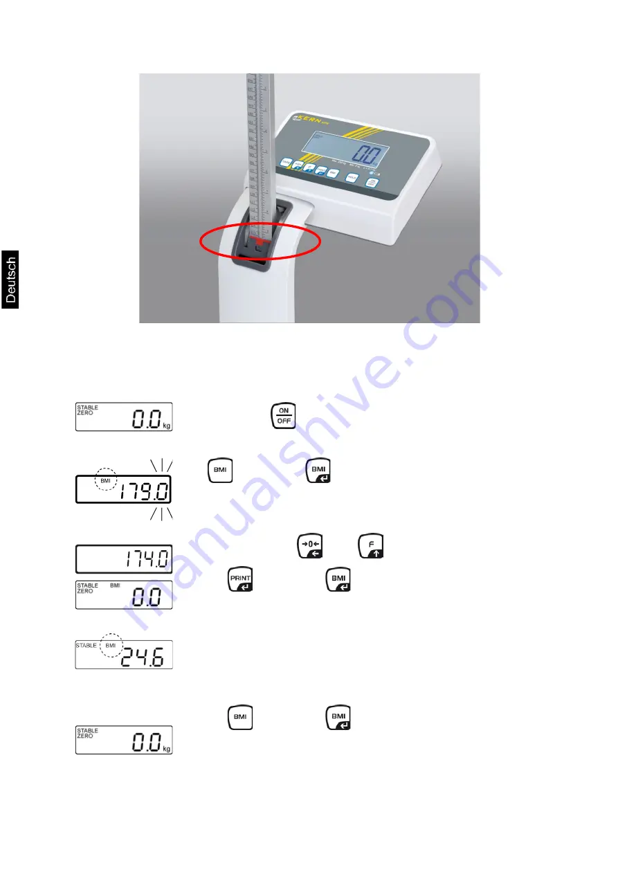 KERN MPE 250K100HM Operating Instructions Manual Download Page 36