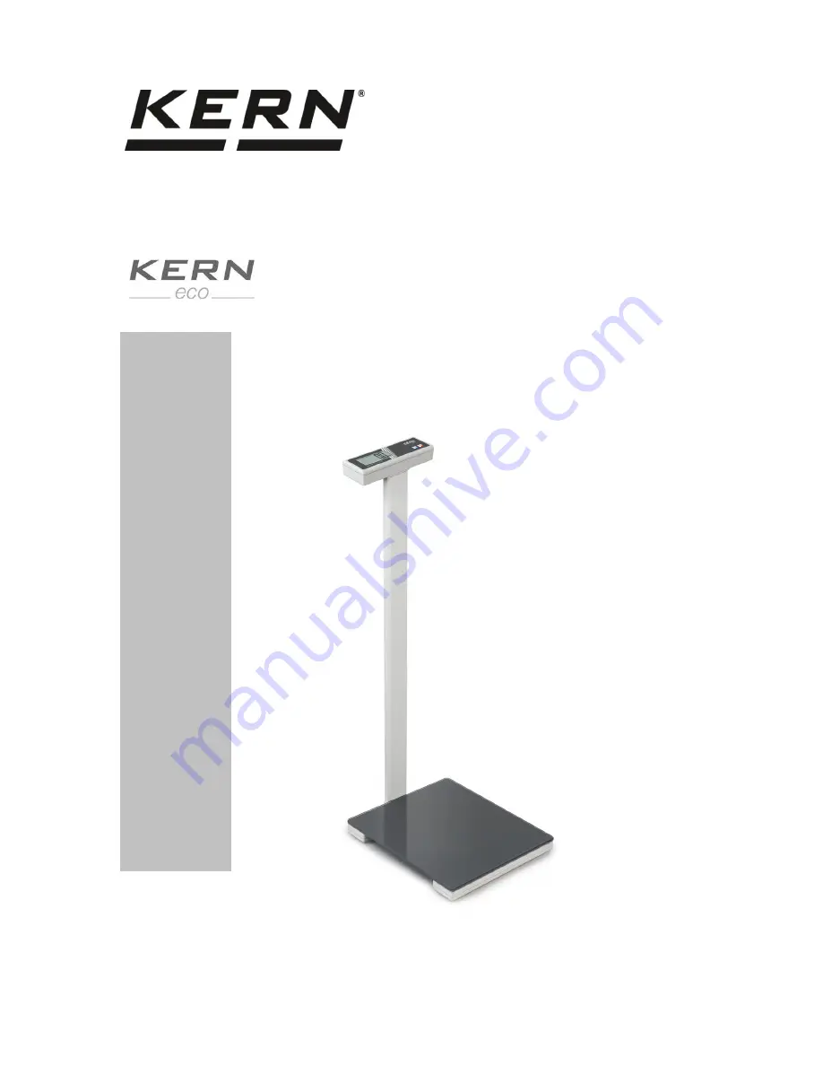 KERN MPL 200K-1P Operation Manual Download Page 1