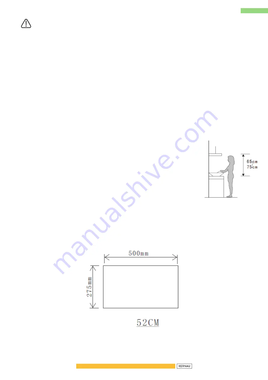 Kernau KBH 2060 B GLASS Instruction Manual Download Page 8