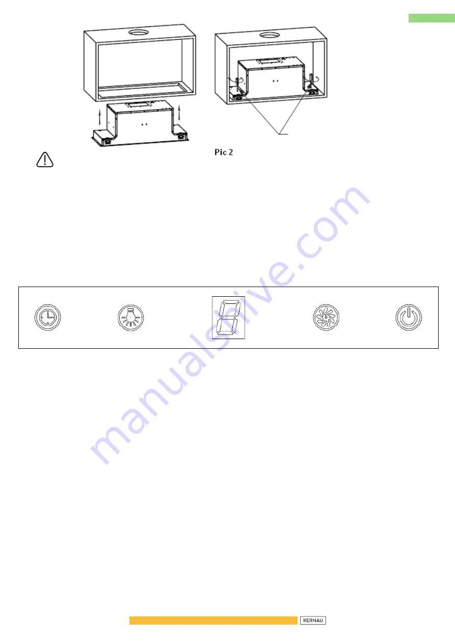 Kernau KBH 2060 B GLASS Instruction Manual Download Page 9