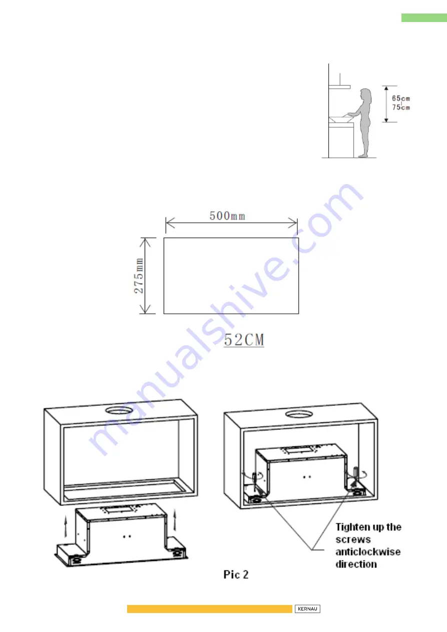 Kernau KBH 2060 B GLASS Instruction Manual Download Page 21