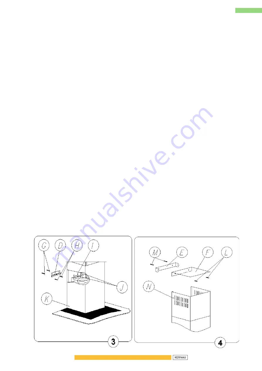 Kernau KCH 1461 X Instructions For The Installation, Maintenance And Use Download Page 10