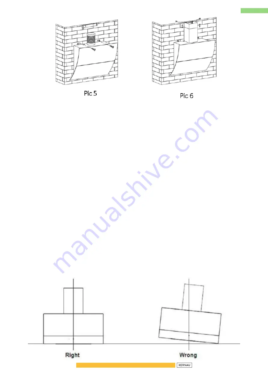 Kernau KCH 5560 B AUTOMATIC Instruction Manual Download Page 10