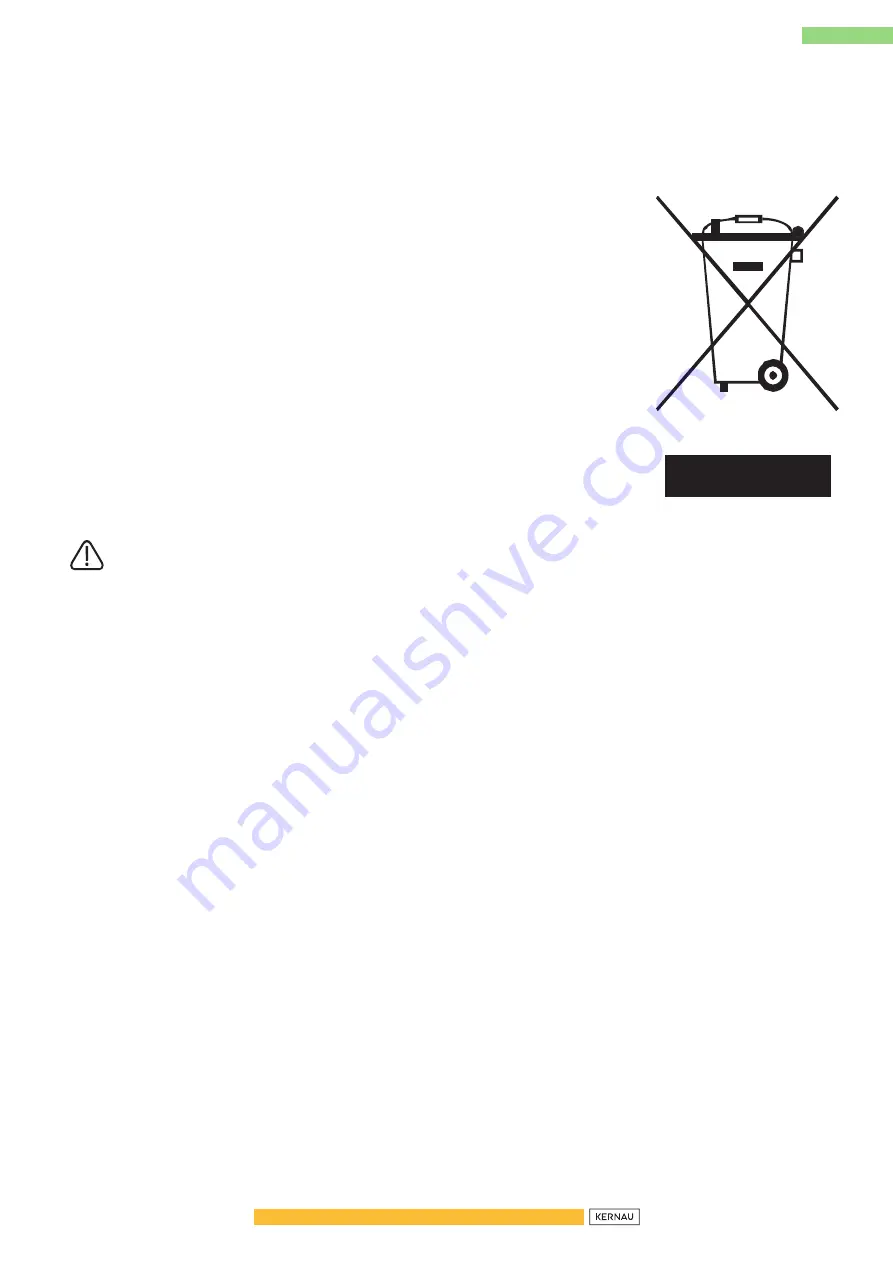 Kernau KCH 5560 B AUTOMATIC Instruction Manual Download Page 18