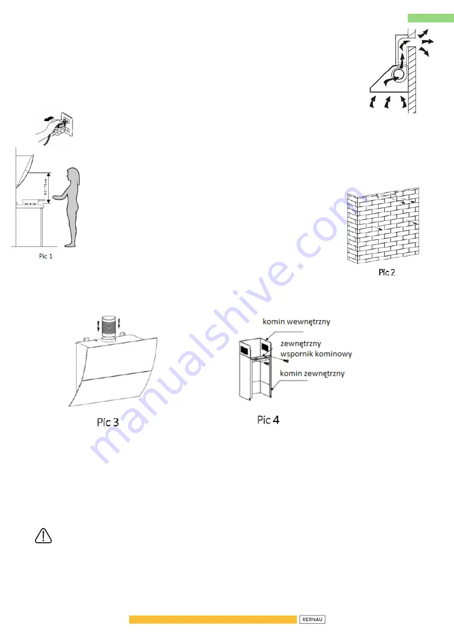 Kernau KCH 5560 B AUTOMATIC Instruction Manual Download Page 25