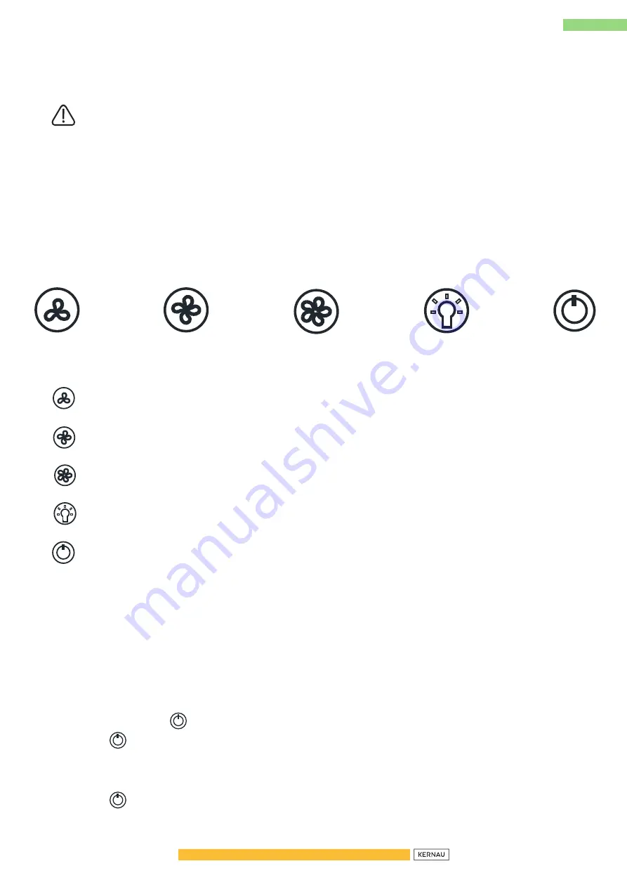 Kernau KCH 5560 B AUTOMATIC Instruction Manual Download Page 27