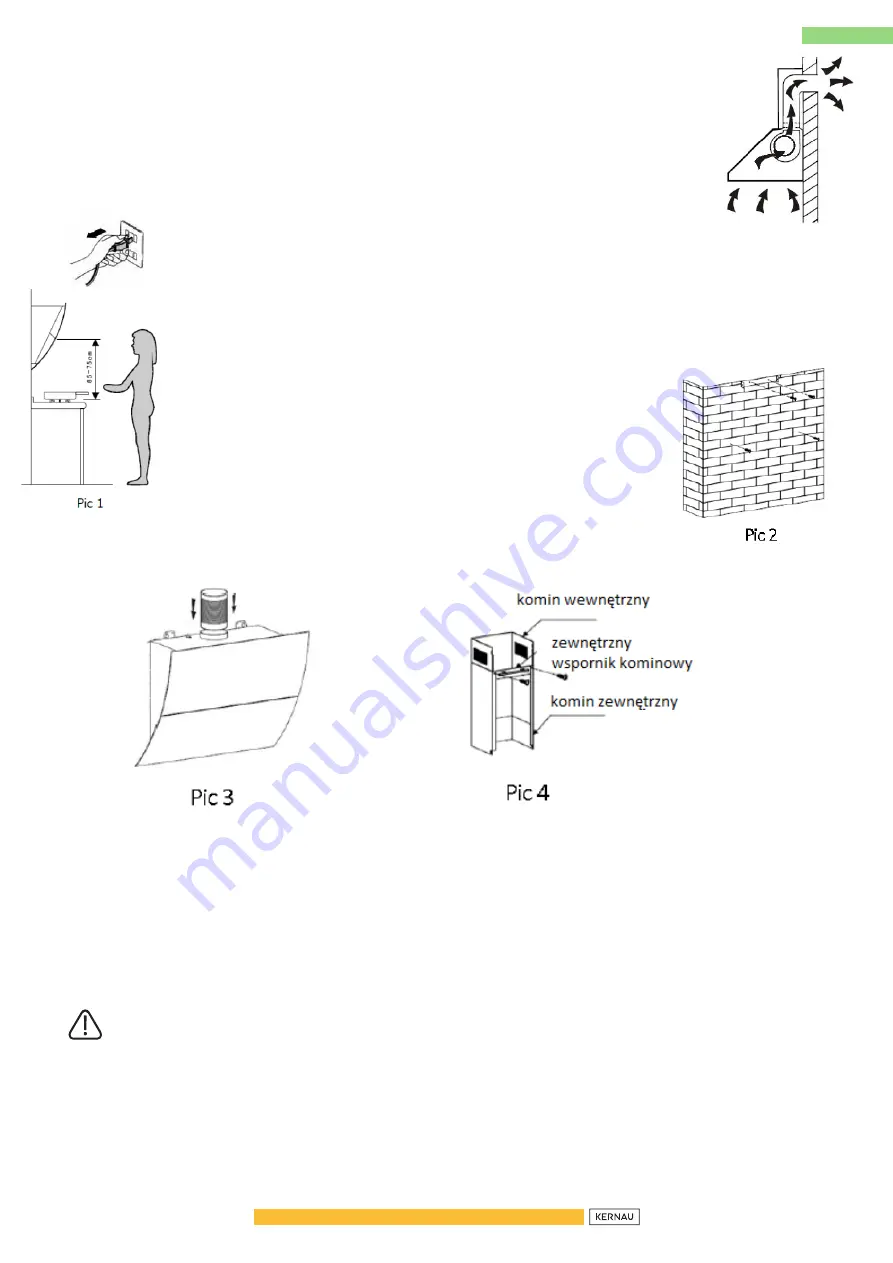 Kernau KCH 5560 B AUTOMATIC Instruction Manual Download Page 41