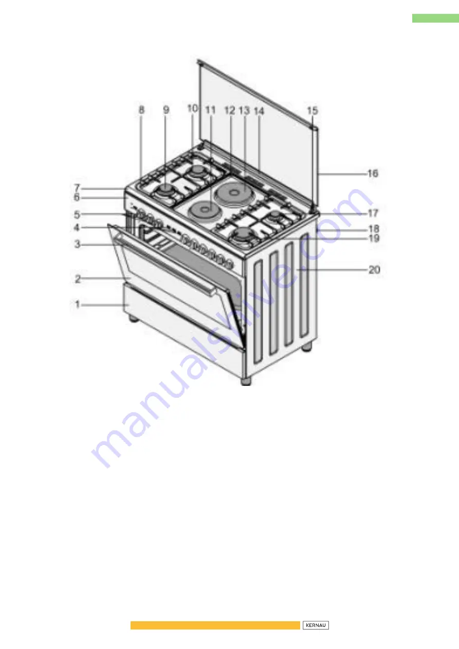 Kernau KFC 90093.1 GE CI X Скачать руководство пользователя страница 44