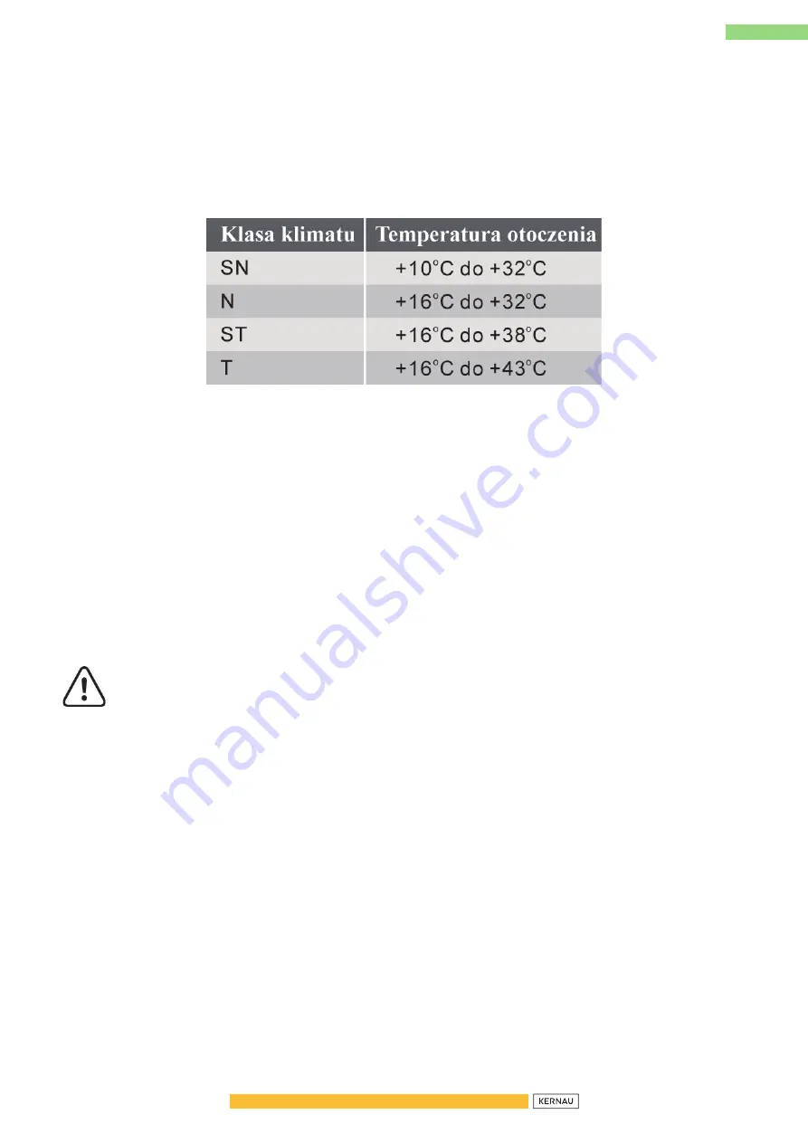 Kernau KFCF 1401 W User Instruction Download Page 8