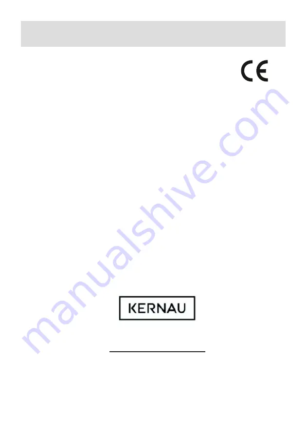 Kernau KFRC 18162.1 NF IX User Manual Download Page 104