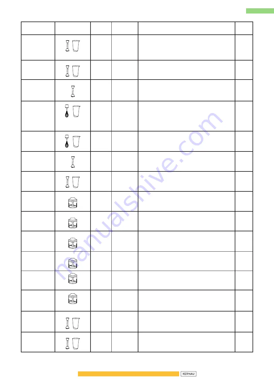 Kernau KSHB 610 W Instructions For Use Manual Download Page 10