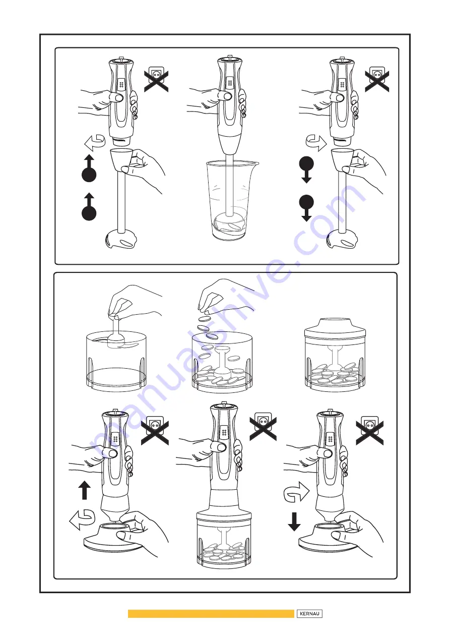 Kernau KSHB 610 W Instructions For Use Manual Download Page 36