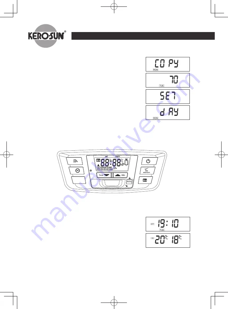 Kero-Sun LC-54 Instruction Manual Download Page 13