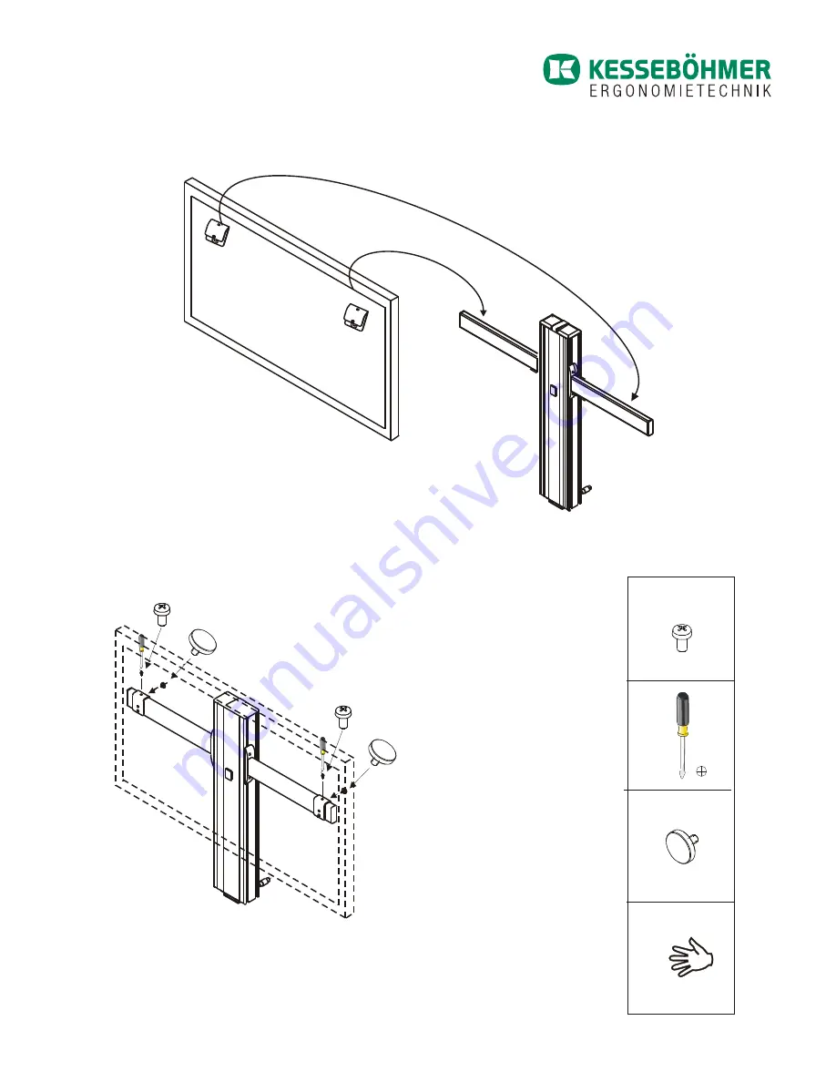 Kesseböhmer ScreenMotion Revolution 720 Assembly Instructions Manual Download Page 6