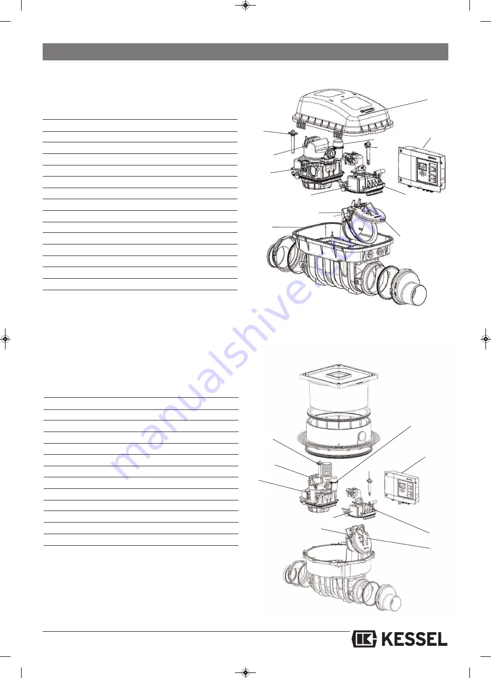 Kessel 83071 Instructions For Assembly, Operation And Maintenance Download Page 69