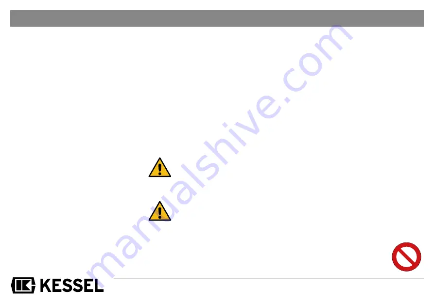 Kessel 917821 Installation, Operation And Maintenance Instructions Download Page 68