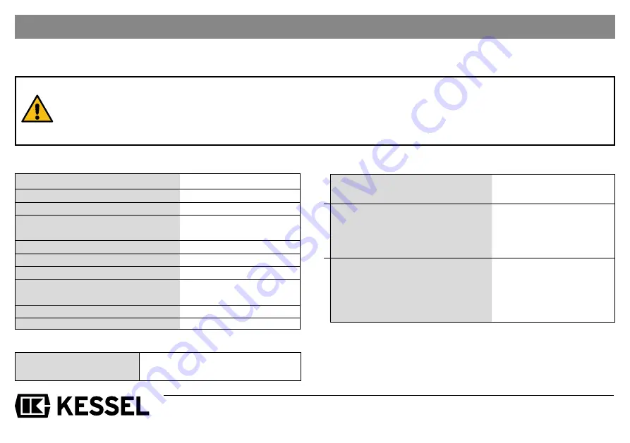 Kessel 917821 Installation, Operation And Maintenance Instructions Download Page 92