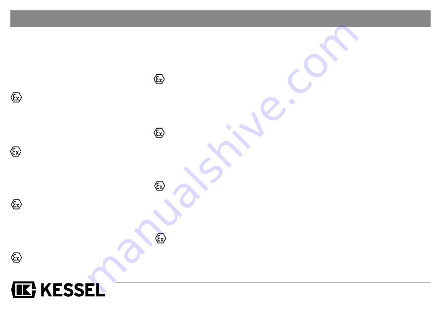 Kessel 917821 Installation, Operation And Maintenance Instructions Download Page 166