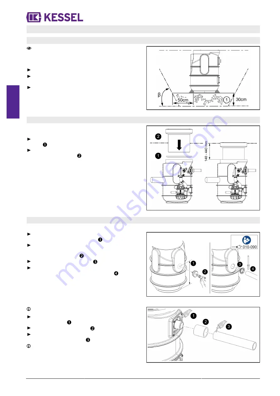 Kessel Aqualift S Basic Duo Tronic Manual Download Page 62