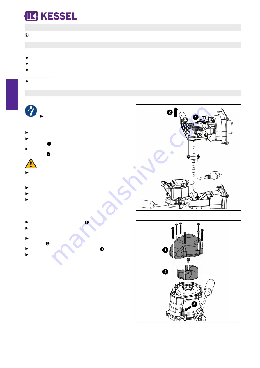 Kessel Aqualift S Basic Duo Tronic Manual Download Page 72