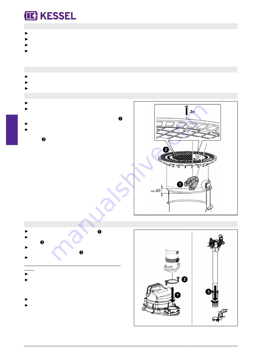 Kessel LW 600 Installation And Operating Instructions Manual Download Page 98