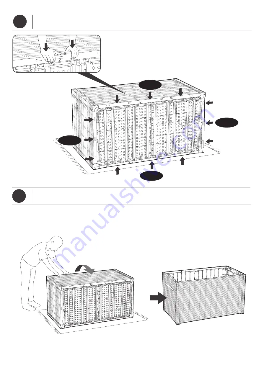 Keter 586239 Assembly Instructions Manual Download Page 9