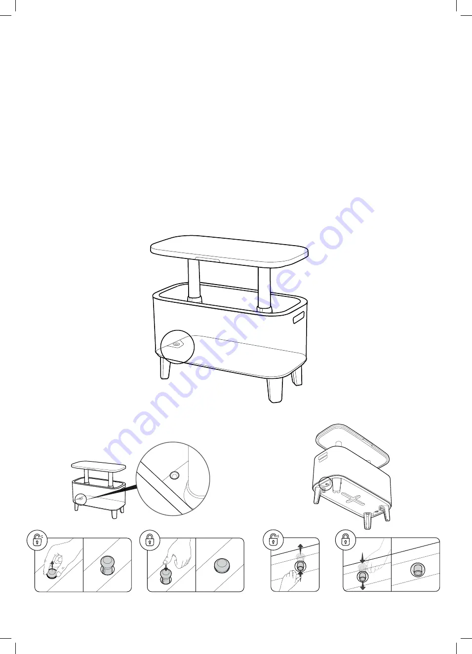 Keter Breeze Bar Assembly Instructions Manual Download Page 4