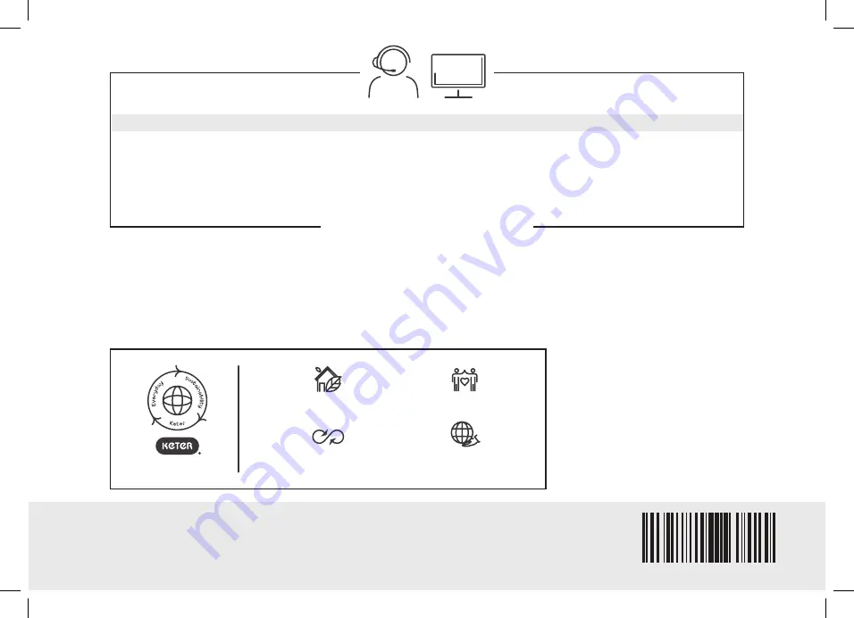 Keter DARWIN ELEVATED GARDEN BED Assembly Instructions Manual Download Page 24